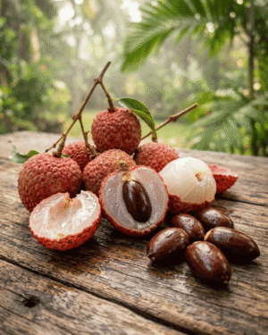Litchi chinensis seeds