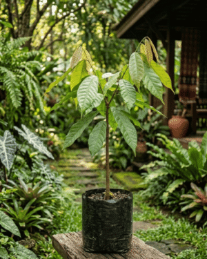 Theobroma cacao seeds