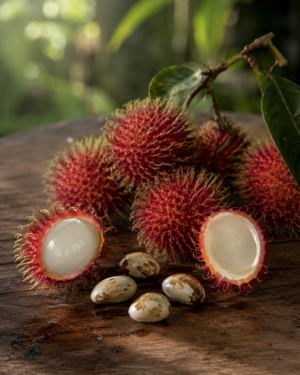 Nephelium lappaceum seeds